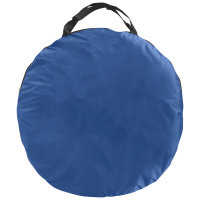 Popup-Strandmuschel, 200 x 120 x 90 cm, UV-Schutz, blau/gr&uuml;n
