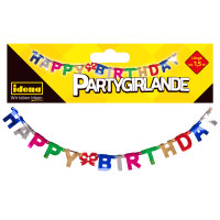Partygirlande "Happy Birthday", FSC® Mix,...