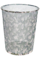 Papierkorb Camouflage, aus Metall, für ca. 17,7 Liter