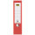 Ordner Wolkenmarmor, FSC® Mix, DIN A4, 8 cm Rückenbreite, rot