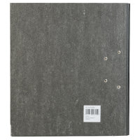 Ordner Wolkenmarmor - DIN A4, 5 cm Rückenbreite, schwarz