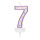 Zahlenkerze "7", für Geburtstage und Jubiläen