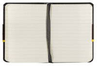 Notizbuch im DIN A7 Format mit linierten Seiten, FSC-Mix Zertifizierung, Hardcover und 80g/m² Papier