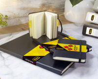 Liniertes Notizbuch im DIN A6 Format mit Hardcover und FSC-Mix-Zertifizierung