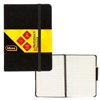 Liniertes Notizbuch im DIN A6 Format mit Hardcover und...