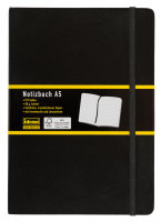 Notizbuch - kariert, DIN A5, FSC&reg; Mix, Hardcover, 80 g/m&sup2;