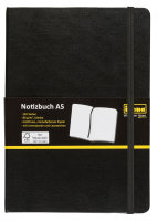 Notizbuch - blanko, DIN A5, FSC&reg; Mix, Hardcover, 80 g/m&sup2;