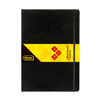 Kariertes DIN A4-Notizbuch mit Hardcover und 80 g/m² Papier