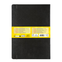 Kariertes DIN A4-Notizbuch mit Hardcover und 80 g/m² Papier