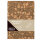 Notizbuch mit Korkeinband und recyclingpapier, kariert