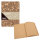 Notizbuch mit Korkeinband aus Recyclingpapier, blanko