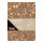 Notizbuch mit Korkeinband aus Recyclingpapier, blanko