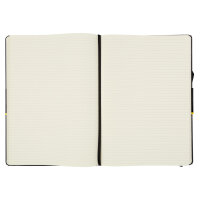 Notizbuch - liniert, DIN A4, Hardcover, 80 g/m²