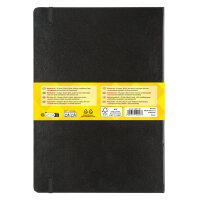 Notizbuch im DIN A4 Format mit blanko Seiten, Hardcover und FSC-Mix-Zertifizierung