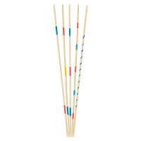 Klassisches Mikado-Spiel mit 41 Stäbchen in Holzbox und Anleitung, FSC-zertifiziert