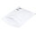 Weiße Luftpolstertasche in der Größe I-19 mit haftklebender Verschlusslasche und FSC-Mix Zertifizierung
