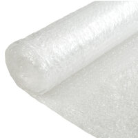 Luftpolsterfolie auf Rolle, 40 cm x 5 m, 0,07 mm transparent für sicheres Verpacken und Versenden von empfindlichen Gegenständen