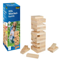 XXL Wackelturm aus FSC-zertifiziertem Holz in den...