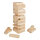 XXL Wackelturm aus FSC-zertifiziertem Holz in den Maßen 54 x 15 x 15 cm, perfekt für spannende Spielrunden mit Familie und Freunden