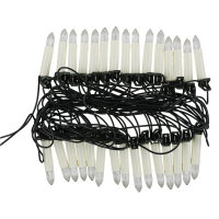 Lichterkette - 30 LED-Kerzenlichter, warmwei&szlig;