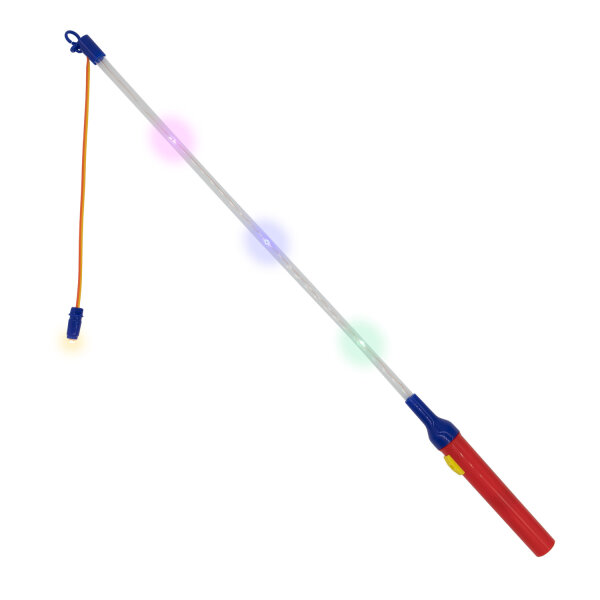 LED-Laternenstab 50 cm batteriebetrieben mit 3 Blinklichtern für eine stimmungsvolle Beleuchtung im Dunkeln
