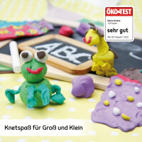 10 Stangen Knete in verschiedenen Farben für kreativen Spielspaß