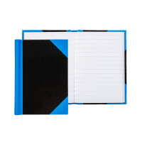 Liniertes Notizbuch im DIN A7 Format mit Hardcover und 70...