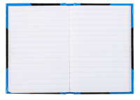Liniertes Notizbuch im DIN A7 Format mit Hardcover und 70 g/m² FSC-Mix-Papier