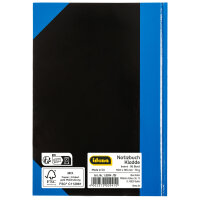 Liniertes Notizbuch im DIN A6 Format mit Hardcover und 70g/m² Papier