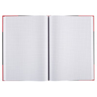 Kariertes Notizbuch DIN A6 mit Hardcover und FSC-Mix-Zertifizierung, 70 g/m²