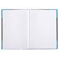 Notizbuch in Din A5 mit linierten Seiten, FSC-Mix-Zertifizierung, Hardcover und einem Gewicht von 70g/m²