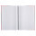 Kladde, DIN A5, FSC® Mix, 96 Seiten, 70 g/m², kariert, Hardcover, rot/schwarz