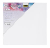 Keilrahmen, 20 x 20 cm, FSC&reg; 100 %, f&uuml;r &Ouml;l- und Acrylfarben