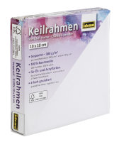 Keilrahmen, 10 x 10 cm, FSC&reg; 100 %, f&uuml;r &Ouml;l- und Acrylfarben