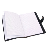 Linierte Innenseiten für ein Notizbuch aus FSC-Mixpapier mit 160 Seiten