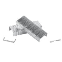 Verzinkte Heftklammern in der Größe No 10, 2 x 1000 Stück, verpackt in Blisterverpackung