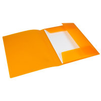 Gummizugmappe, DIN A3, PP, transluzent, orange