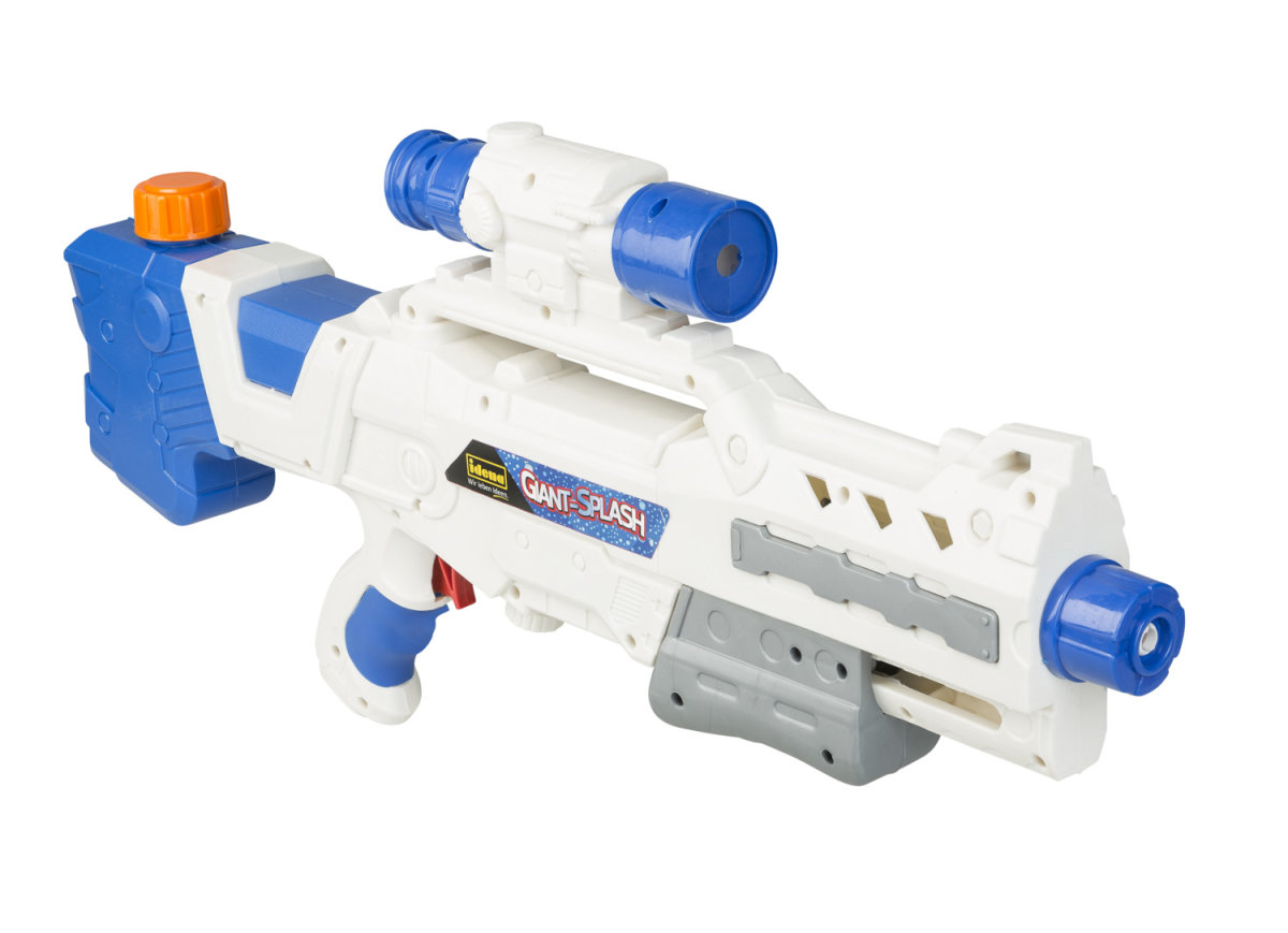 Canal Toys - Hydro Blaster Game - Gioco di Battaglia d'Acqua con 2 pistole ad acqua e 2 pettorali con bersagli che cambiano colore
