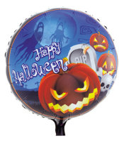 Folienballon "Happy Halloween", Ø 45 cm,...