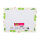 Flaschentasche Glücksklee aus robustem FSC-Mix Material in den Maßen 35 x 10 x 10 cm mit zauberhaftem Kleeblatt-Design