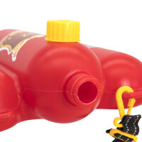 Feuerwehr Wasserspritze, mit verstellbarer Düse und Wassertank