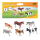 Farmtiere Spielfiguren/groß, 6 Stück, ca. 15 cm, im Beutel