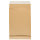Faltentaschen C4, FSC® Recycled, 100 Stück, 130 g/m², 4 cm Boden, ohne Fenster, haftklebend, braun