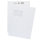 Faltentaschen C4, FSC® Mix, 100 Stück, 120 g/m², 2 cm Boden, mit Fenster, haftklebend, weiß