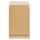 Faltentaschen B4, FSC® Recycled, 25 Stück, 150 g/m², 4 cm Boden, ohne Fenster, haftklebend, braun